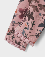 Rosa - Burnished Lilac - Name it - Leggings - Blomster - 13246493