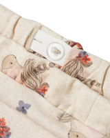 Grå - Peyote Melange - name it -  Sweatbukser - med Enhjørning - 13246502