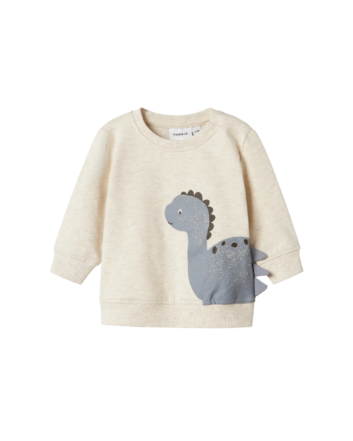 Offwhite - Peyote Melange - Name it - Sweatshirt - Dinosaur - 13246564