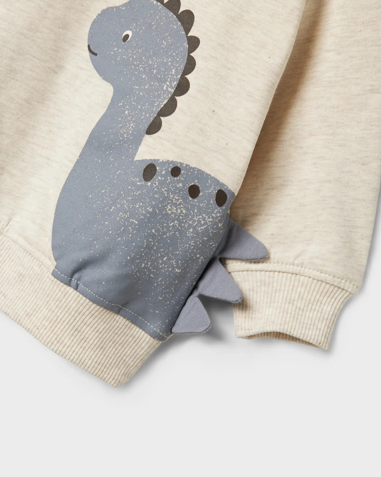 Offwhite - Peyote Melange - Name it - Sweatshirt - Dinosaur - 13246564