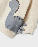 Offwhite - Peyote Melange - Name it - Sweatshirt - Dinosaur - 13246564