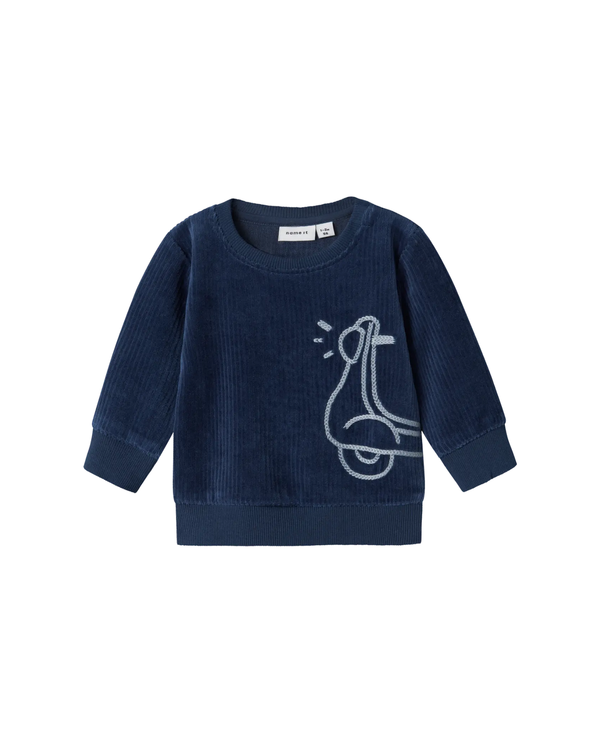 Blå - insignia blue - name it - bluse - 13246568