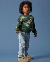 Grøn - Garden Topiary - Name it - Sweatshirt - Dinosaur - 13246622