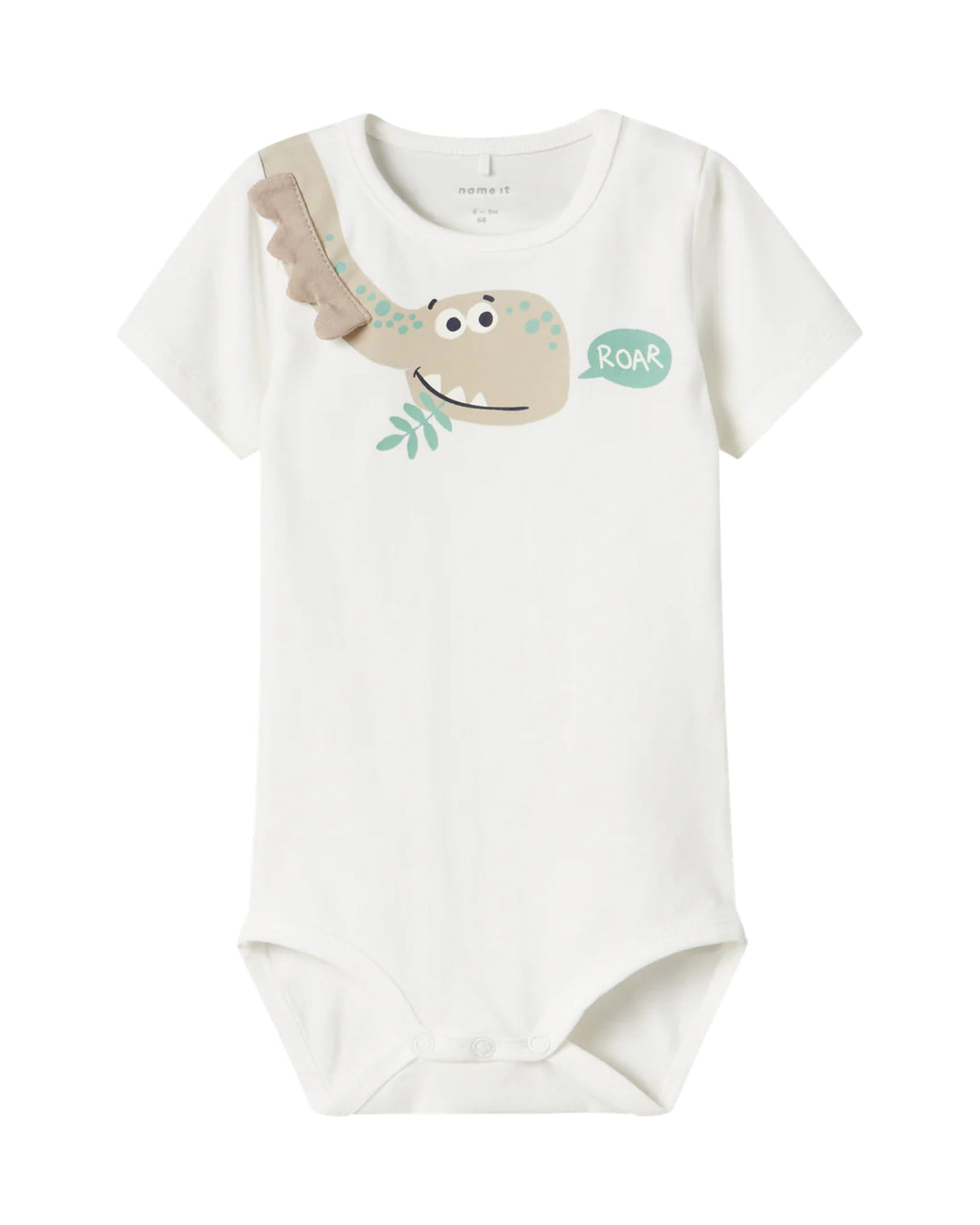 Hvid - Cloud Dancer - Name it - Bodystocking - Dinosaur - 13246706