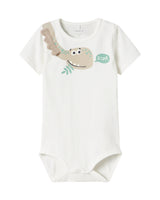 Hvid - Cloud Dancer - Name it - Bodystocking - Dinosaur - 13246706