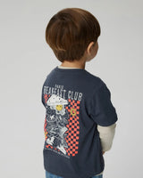 Blå - Ombre Blue - Name it - T-shirt - Print - 13246788