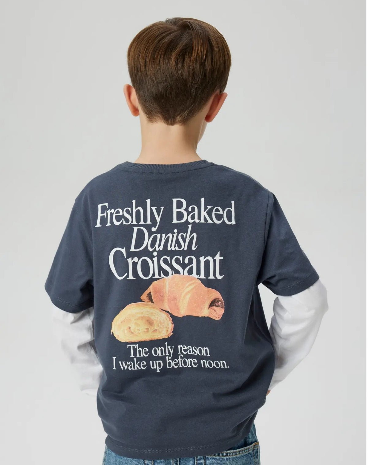 Blå - Ombre Blue - Name it - T-shirt - Print - 13246797