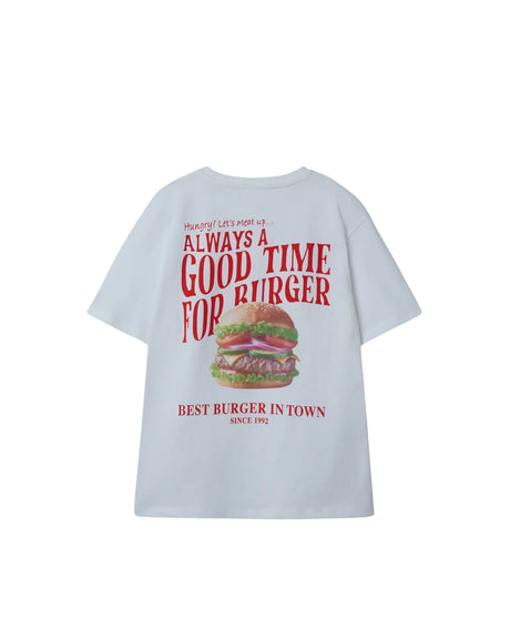 Hvid - Bright White - Name it - T-shirt - Print - 13246797