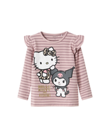 Lyserød - Burnished Lilac - Name it - Bluse - Hello Kitty - 13247010
