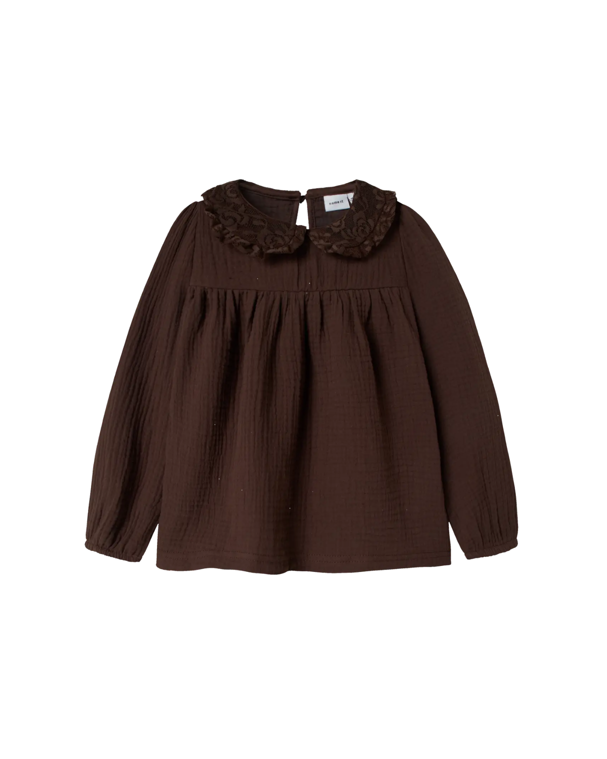 Brun - Seal Brown - Name it - Bluse - 13247075