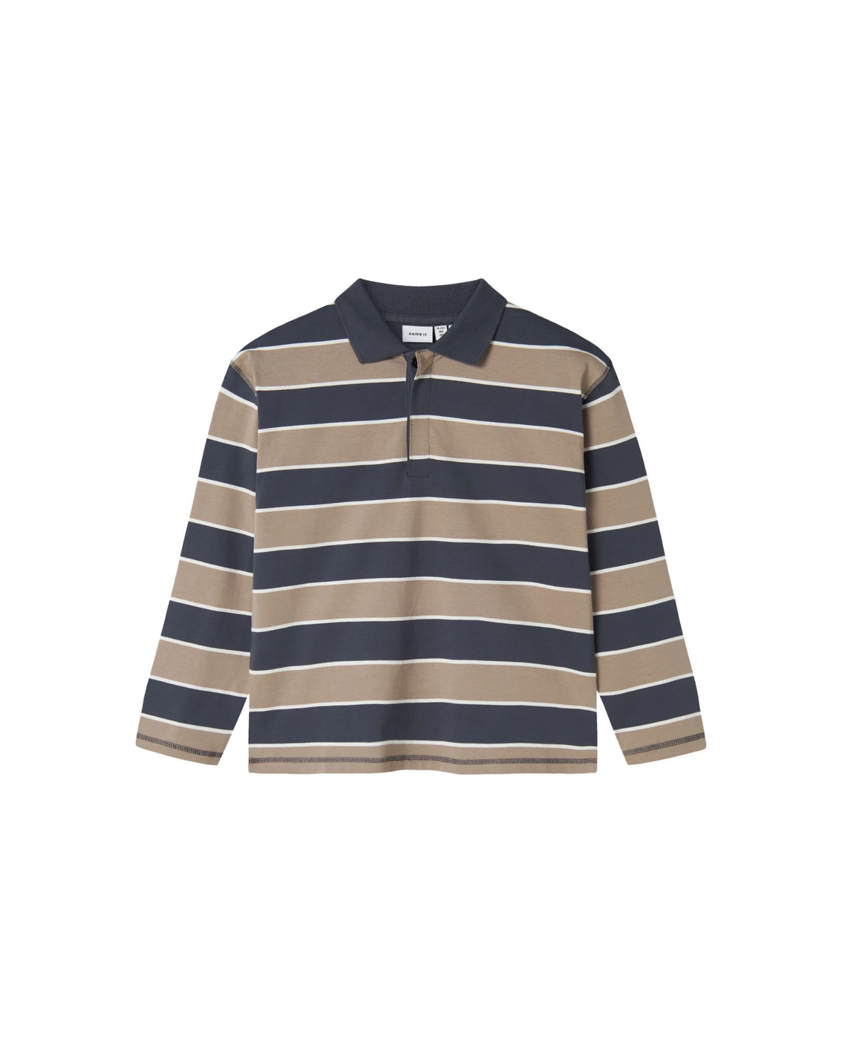 Blå/Beige - Roasted Cashew - Name it - Polo - 13247140