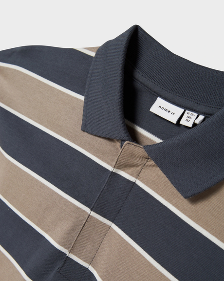 Blå/Beige - Roasted Cashew - Name it - Polo - 13247140