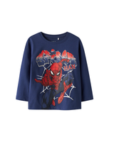 Blå - Blueprint - Name it - Bluse - Spiderman - 13247173