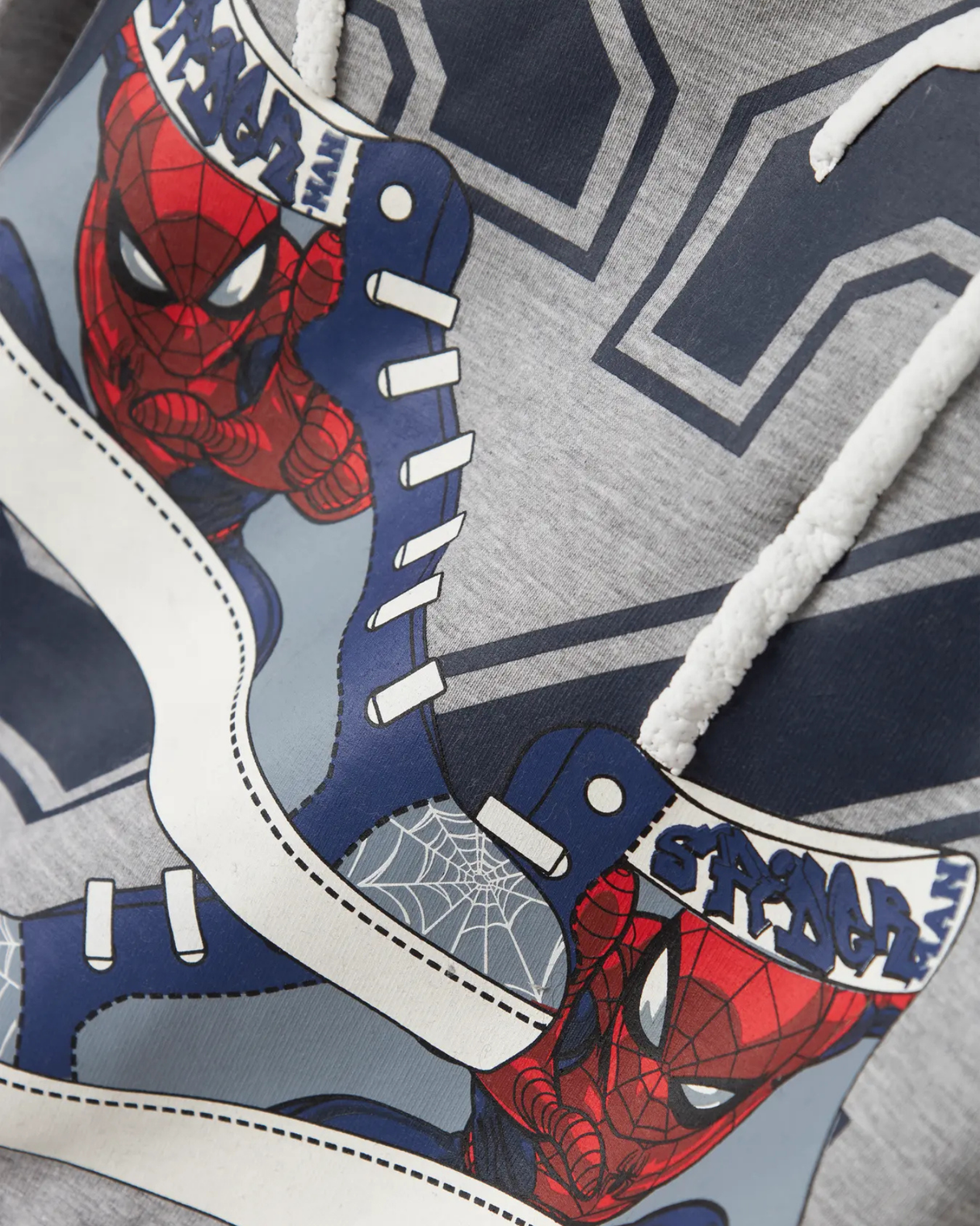 Grå - Grey Melange - Name it - Sweatshirt - Spiderman - 13247174