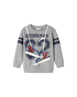 Grå - Grey Melange - Name it - Sweatshirt - Spiderman - 13247174