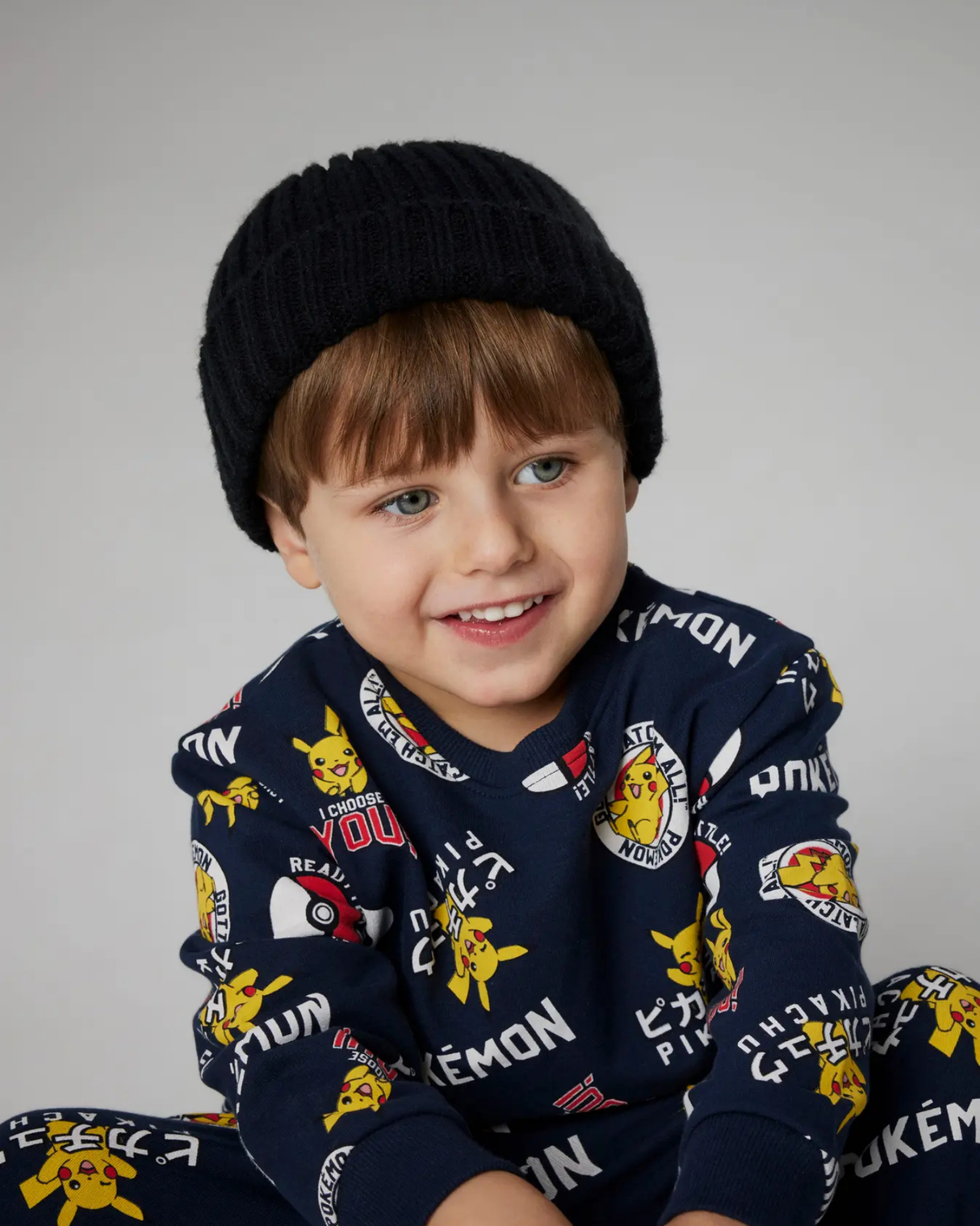 Mørkeblå - Navy Blazer - Name it - Sweatshirt - med pokemon - 13247205