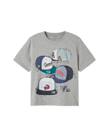 Grå - Grey Melange - Name it - Among us bluse - 13247211