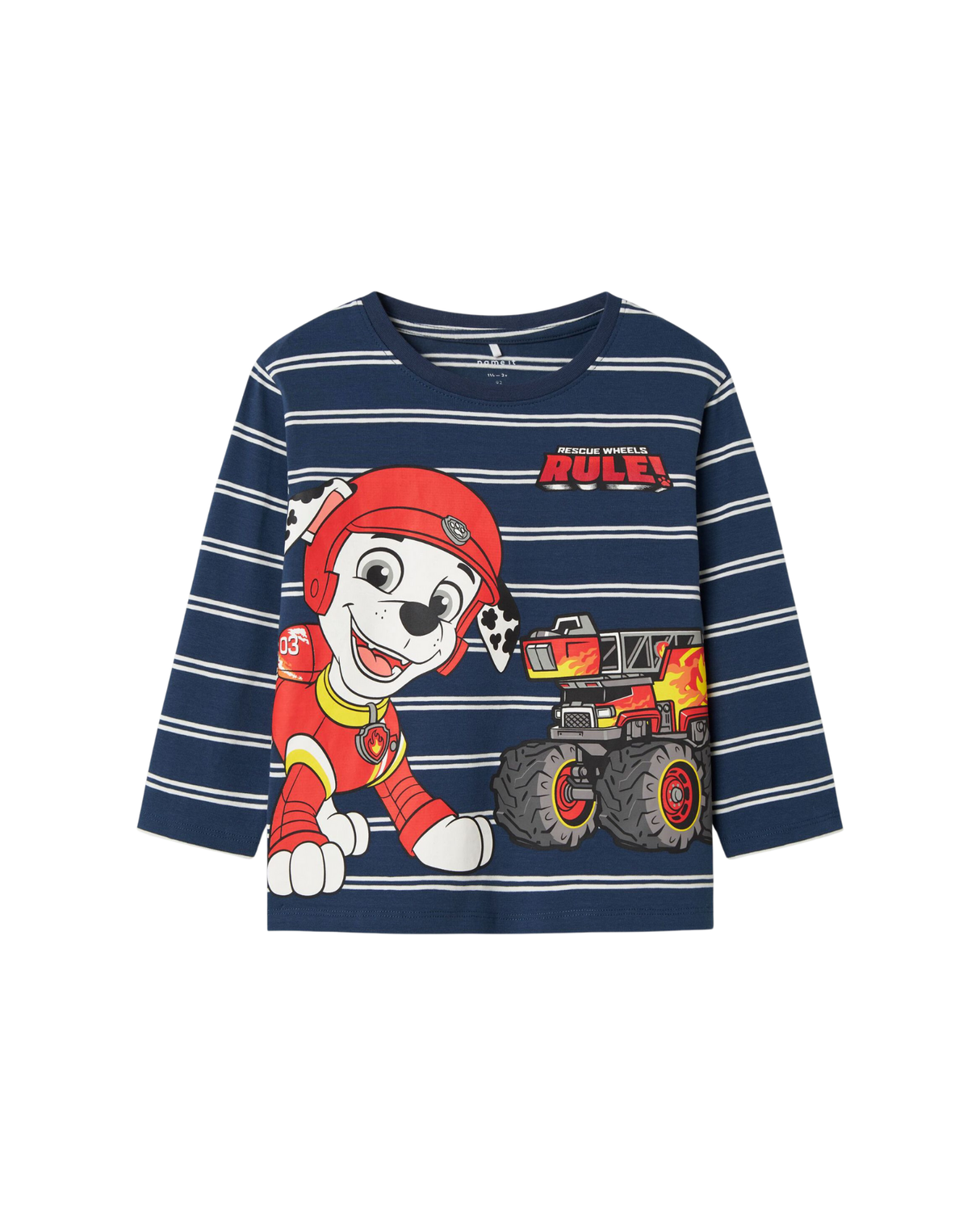 Blå - insignia blue - Name it - Paw Patrol bluse - 13247219