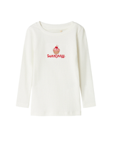 Hvid - Cloud dancer - Name it - Bluse - 13247315