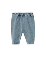 Blå - medium blue denim - Lil' Atelier - buks - 13247516