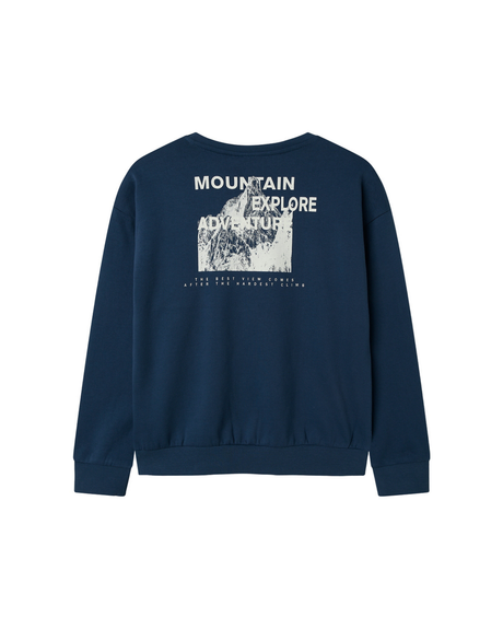 Blå - Insignia Blue - name it - sweatshirt - 13247825