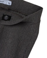 Grå - Dark Grey Melange - Name it - Bukser - Vide ben - 13248167