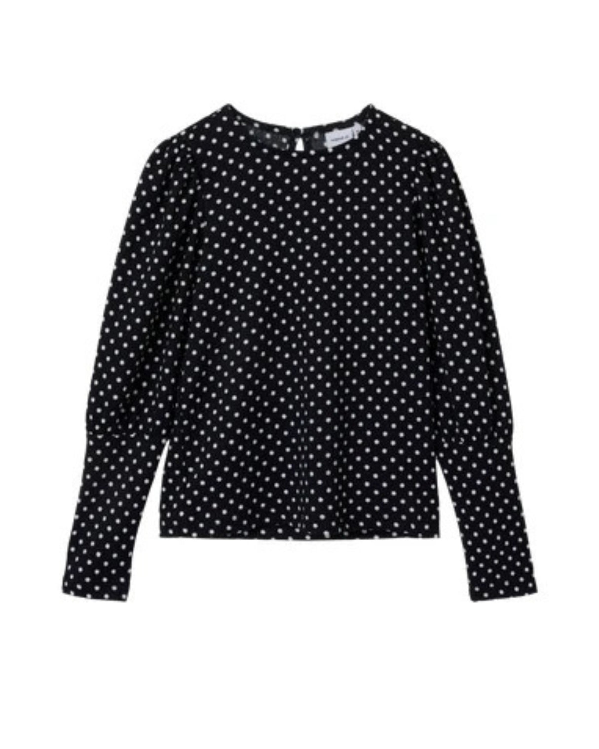 Sort - Black - Name it - Bluse - 13248172