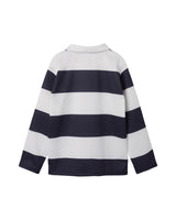 Hvid/Mørkeblå - Bright White - Night Sky - Name it - Polo - Skjorte - Striber - 13248355