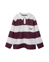 Rød/Hvid - Bright White - Sassafras - Name it - Polo - Skjorte - Striber - 13248355