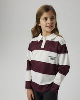 Rød/Hvid - Bright White - Sassafras - Name it - Polo - Skjorte - Striber - 13248355