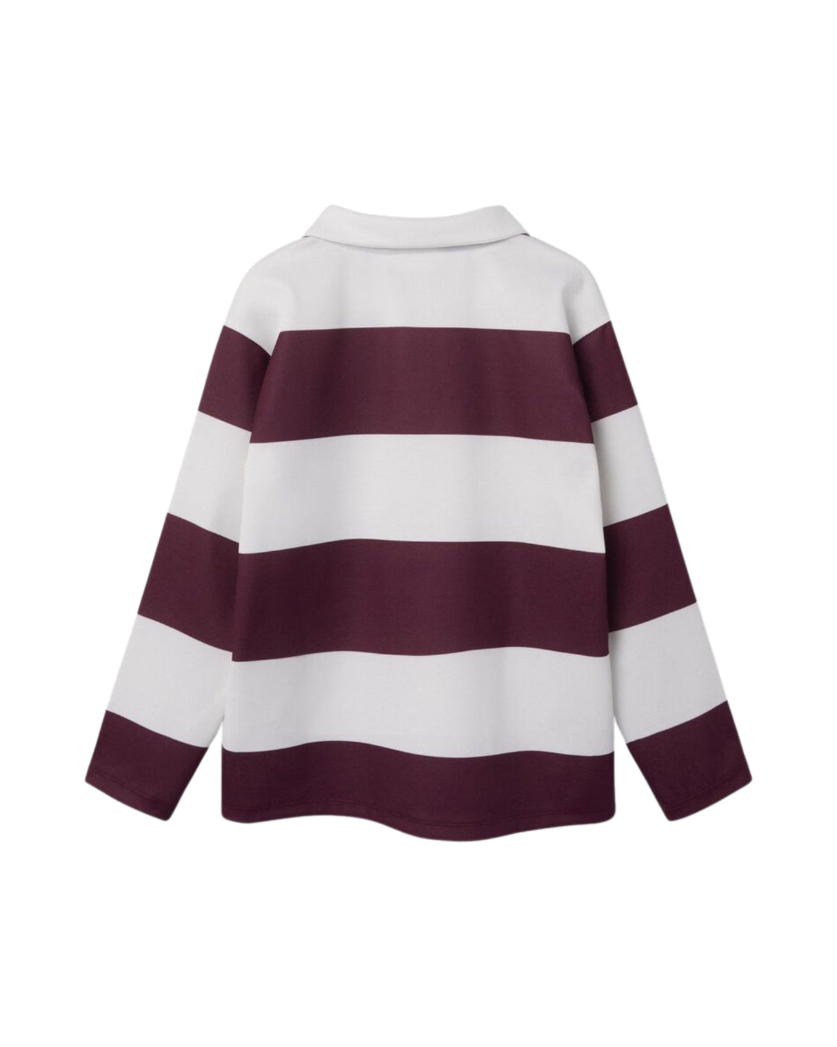 Rød/Hvid - Bright White - Sassafras - Name it - Polo - Skjorte - Striber - 13248355