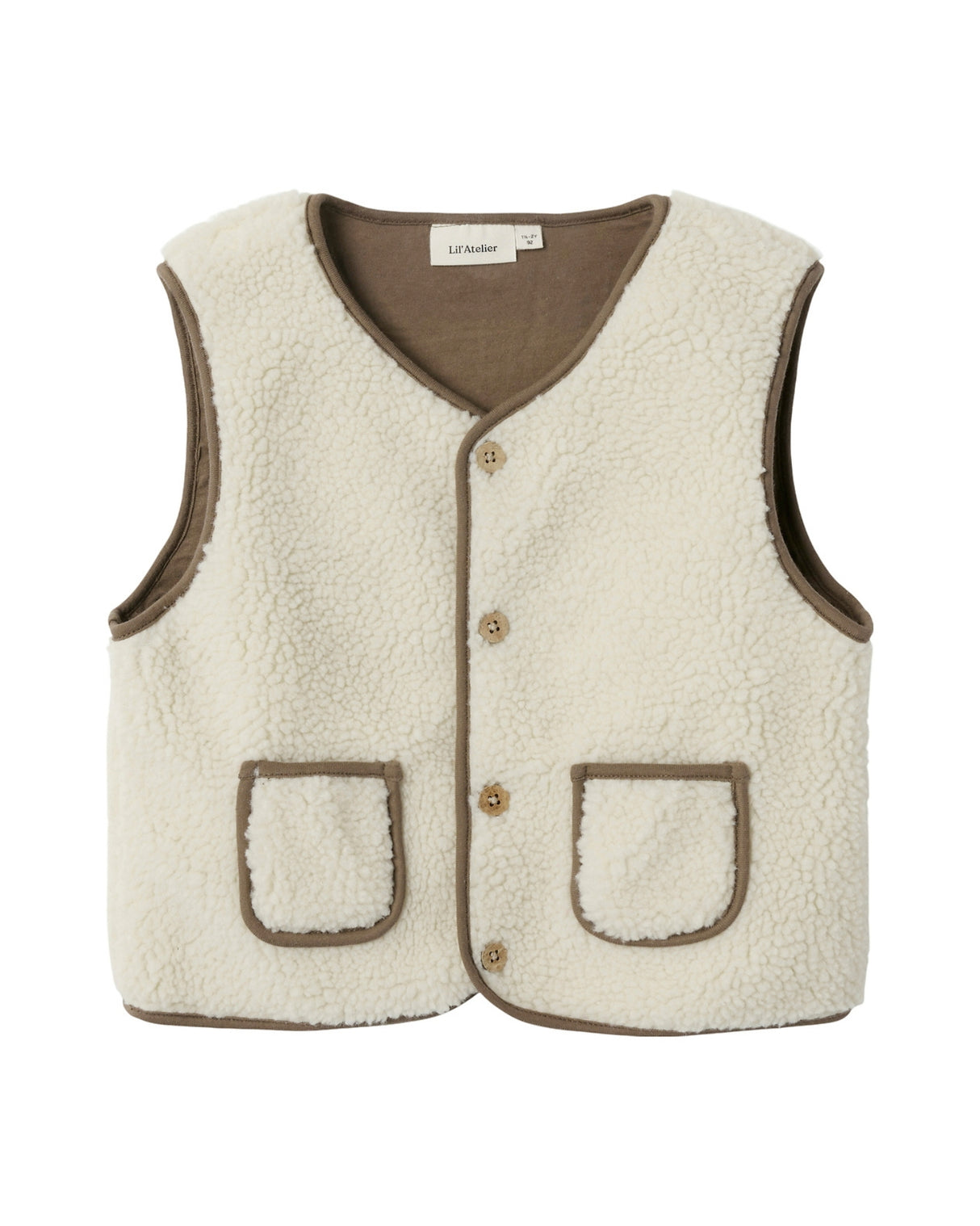 Offwhite - Turtledove - Shittake - Lil'Atelier - Vest - 13248445