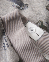 Grå - Grey Melange - Name it - Joggingbukser - Racerbiler - 13249275