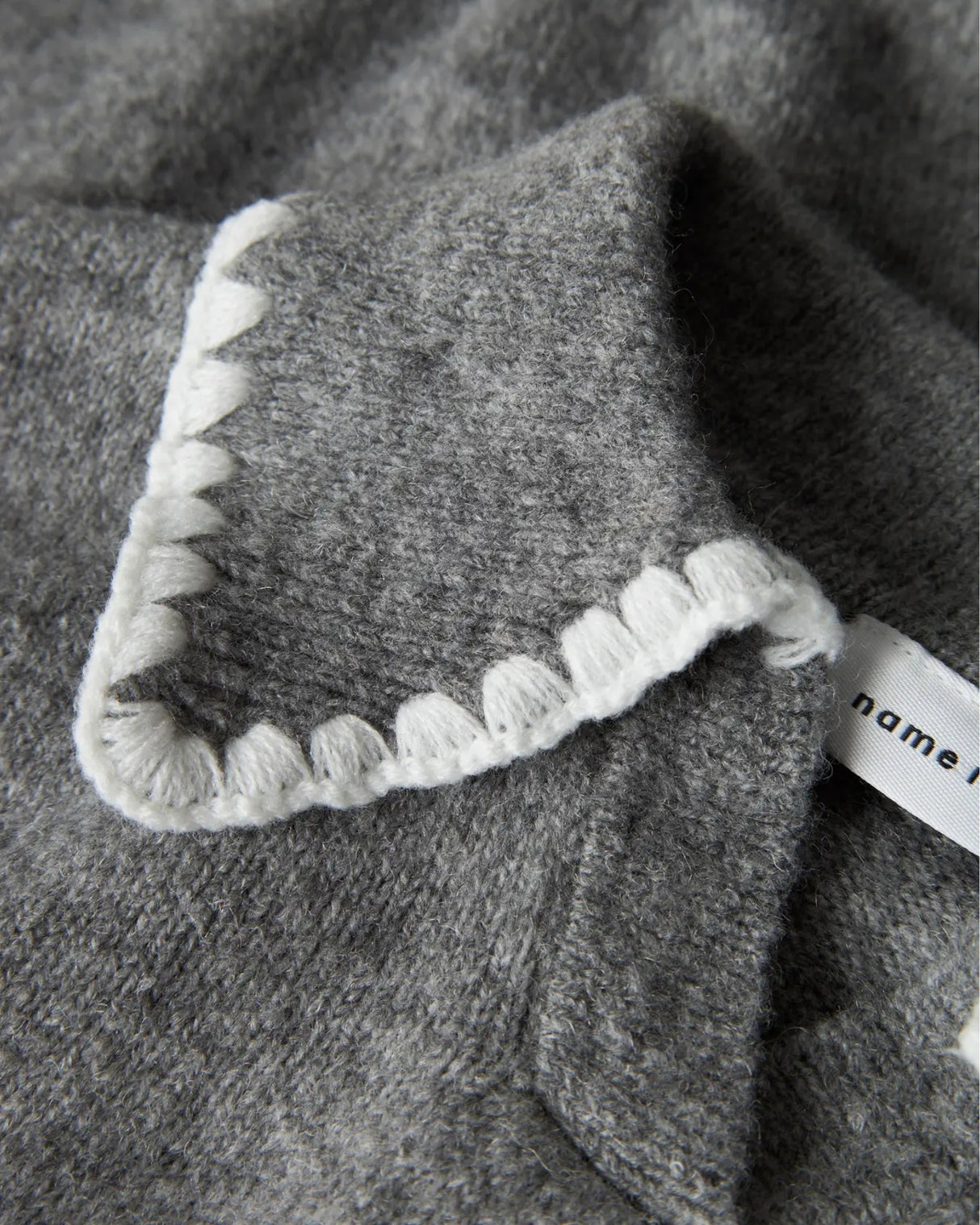 Grå - Grey melange - Name it - Strik Polo - 13249306