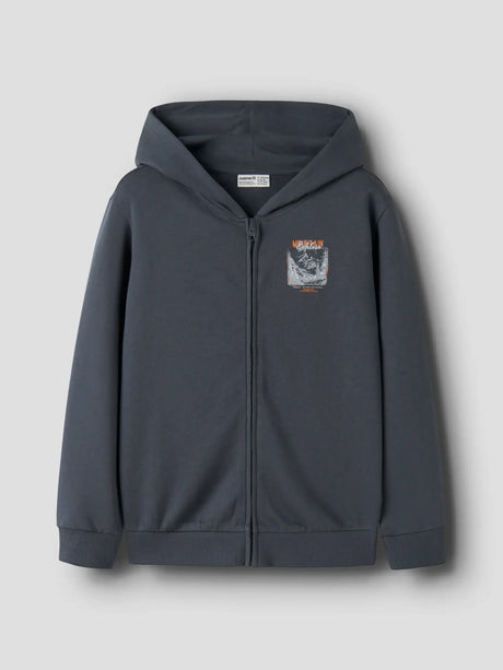 Mørkeblå - Ombre Blue - Name it - Hættetrøje - 13249493