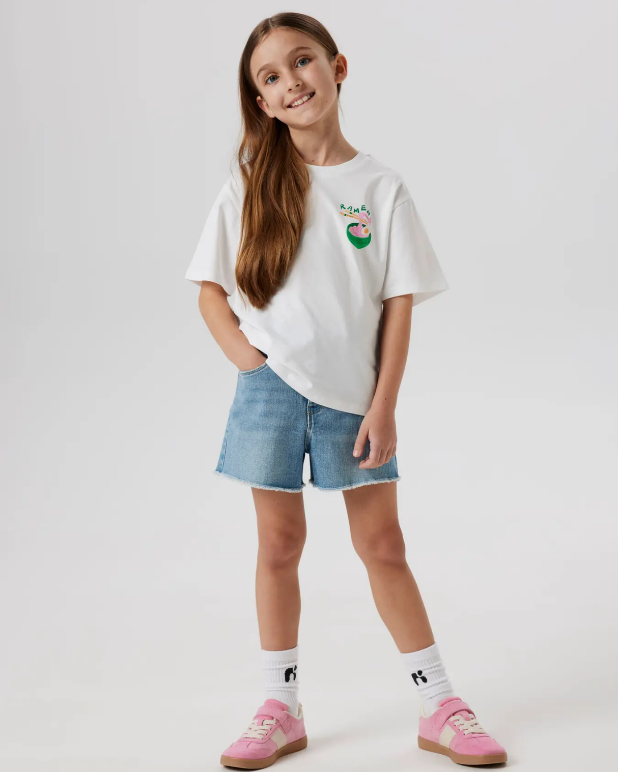 Hvid - Bright White - Name it - Bluse - Ramen - 13249870