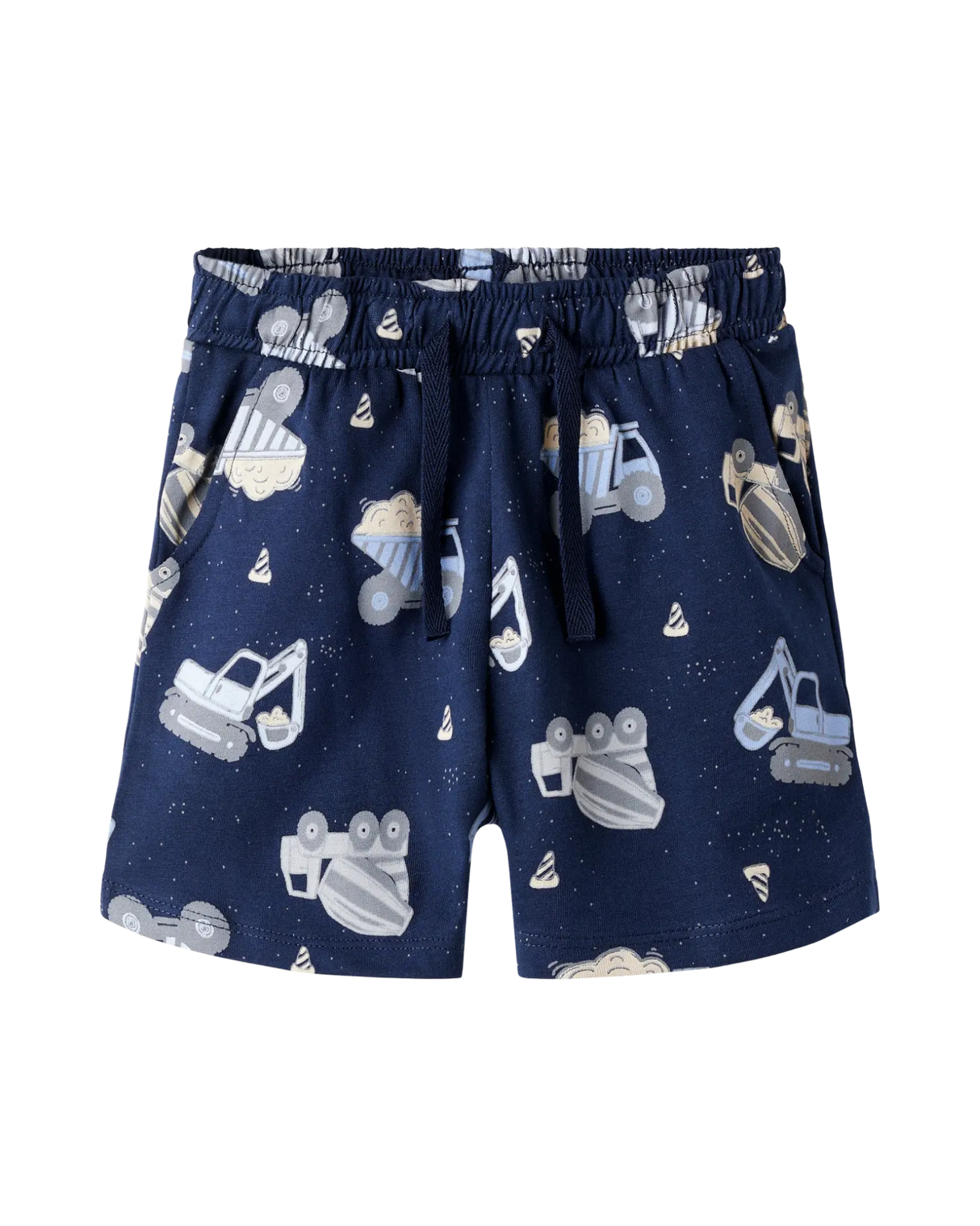Blå - Navy - name it - Shorts - biler - 13250140