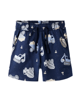 Blå - Navy - name it - Shorts - biler - 13250140