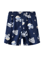 Blå - Navy - name it - Shorts - biler - 13250140