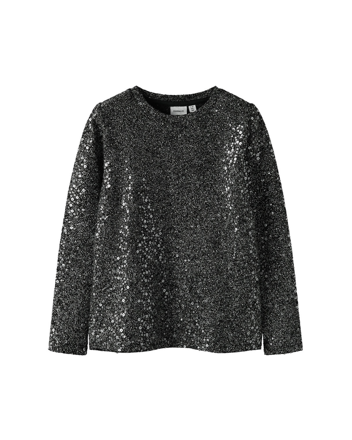 Sort/sølv - black - name it - Bluse -13250257