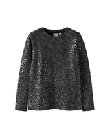 Sort/sølv - black - name it - Bluse -13250257