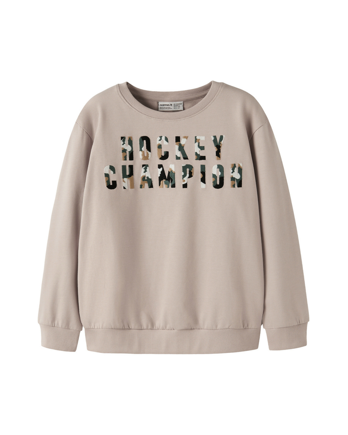 Beige - Mushroom - Name it - sweatshirt - 13250414