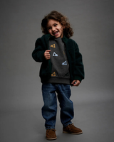 Grå - Dark grey melange - Name it - sweatshirt - 13250420