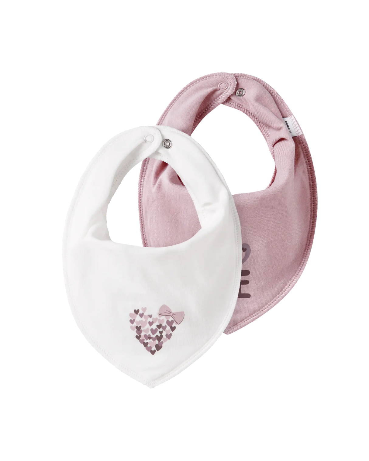 Lyserød - Burnished Liliac - Name it - Hagesmæk - 2 pack - 13250552