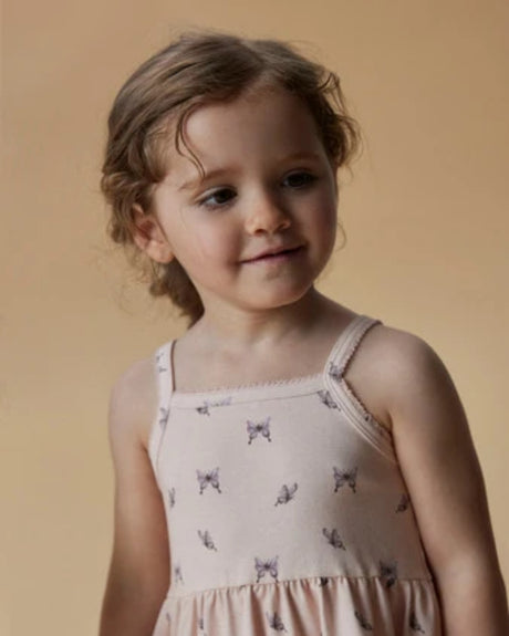 Lyserød - Peach Blush - Butterfly - Lil'Atelier - Top - 13250940