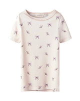 Lyserød - Peach Blush - Butterfly - Lil'Atelier - Bluse - 13250943