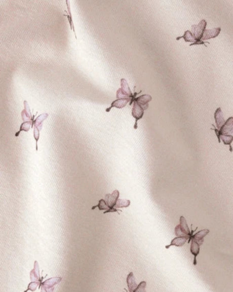 Lyserød - Peach Blush - Butterfly - Lil'Atelier - Bluse - 13250943