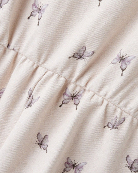 Lyserød - Peach Blush - Butterfly - Lil'Atelier - Buksedragt - 13250945