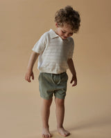 Green - Seagrass - Lil'Atelier - Shorts - Rib - 13250975