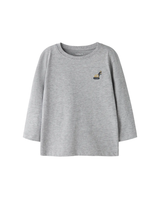 Name it Grey Melange Excavator T-Shirt - 13251108
